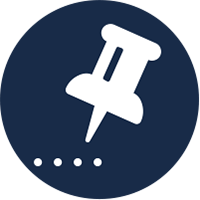 Perforieren Reißzwecke